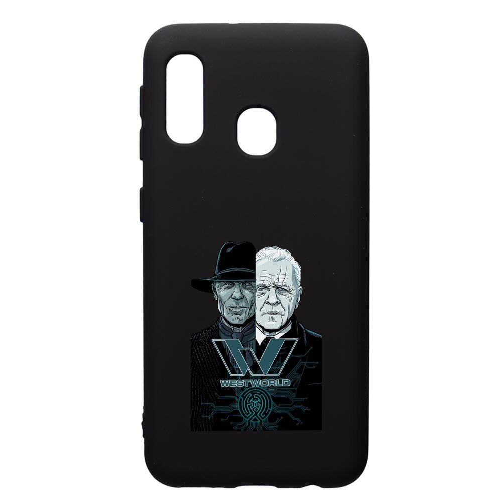 Husa de protectie Samsung Galaxy A20E, Westworld, Movie, silicon, cu interiorul din material textil, protectie camera, PB678