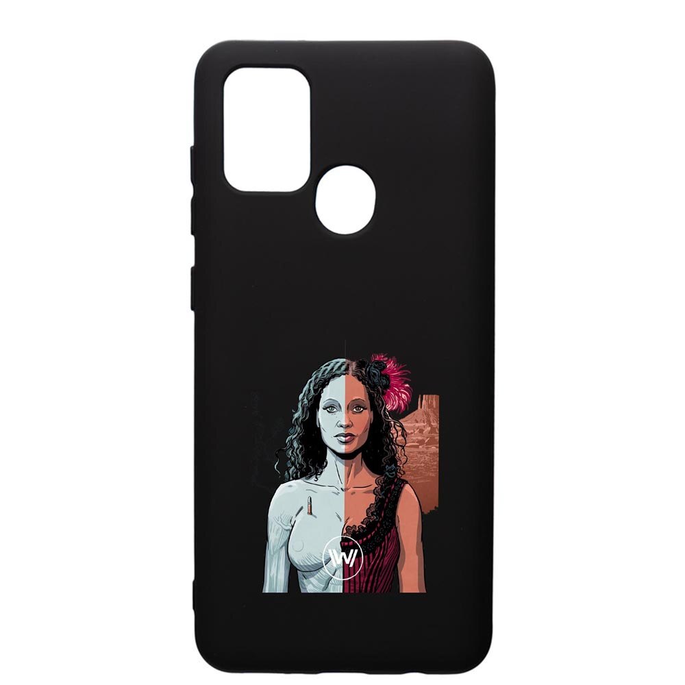 Husa de protectie Samsung Galaxy A21, Westworld, Movie, silicon, cu interiorul din material textil, protectie camera, PB677