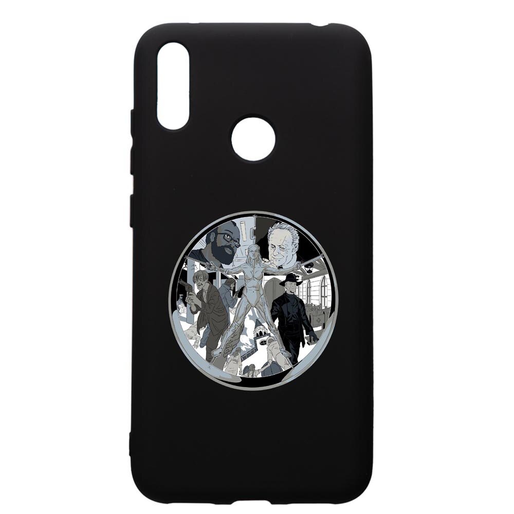 Husa de protectie Huawei Y7 2019, Westworld, Movie, silicon, cu interiorul din material textil, protectie camera, PB681