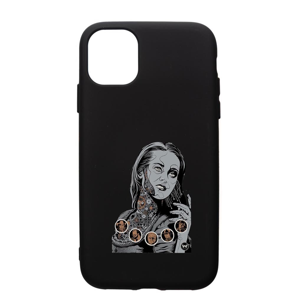 Husa de protectie Apple iPhone 12 Mini, Westworld, Movie, silicon, cu interiorul din material textil, protectie camera, PB680