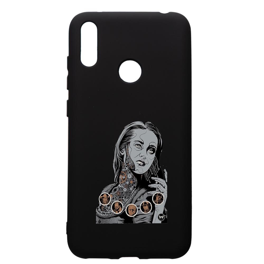 Husa de protectie Huawei Y7 2019, Westworld, Movie, silicon, cu interiorul din material textil, protectie camera, PB680
