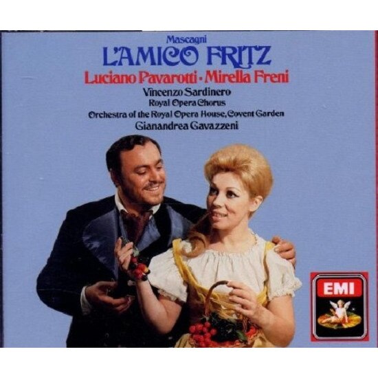 Luciano Pavarotti,Mirella Freni,Vicenzo Sardinero/Royal Opera House/Gianandrea Gavazzeni - Mascagni:L'Amico Fritz (2CD)
