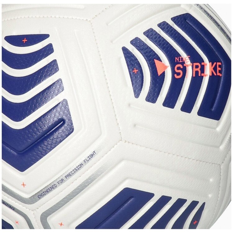 Топка Nike UEFA Strike, White/Blue, 5 - eMAG.bg