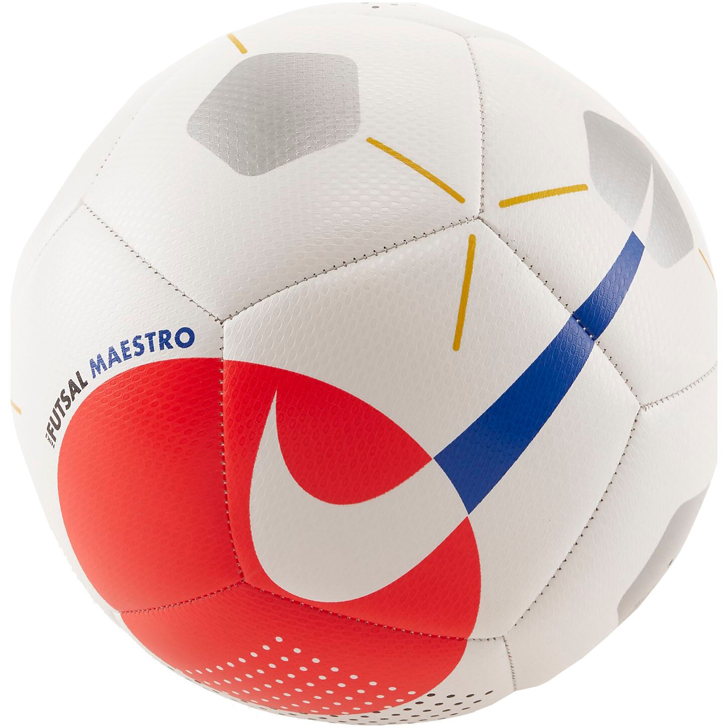 Minge futsal Nike Maestro, PRO, White/Bright Crimson/Racer Blue