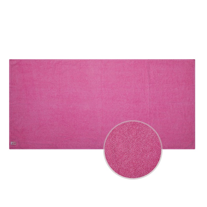 Prosop de baie Bianca 70/140 cm - colectia economic - culoare fuchsia
