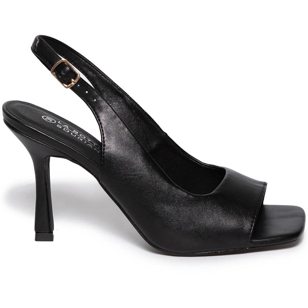 Sandale dama Frida, Negru, Negru