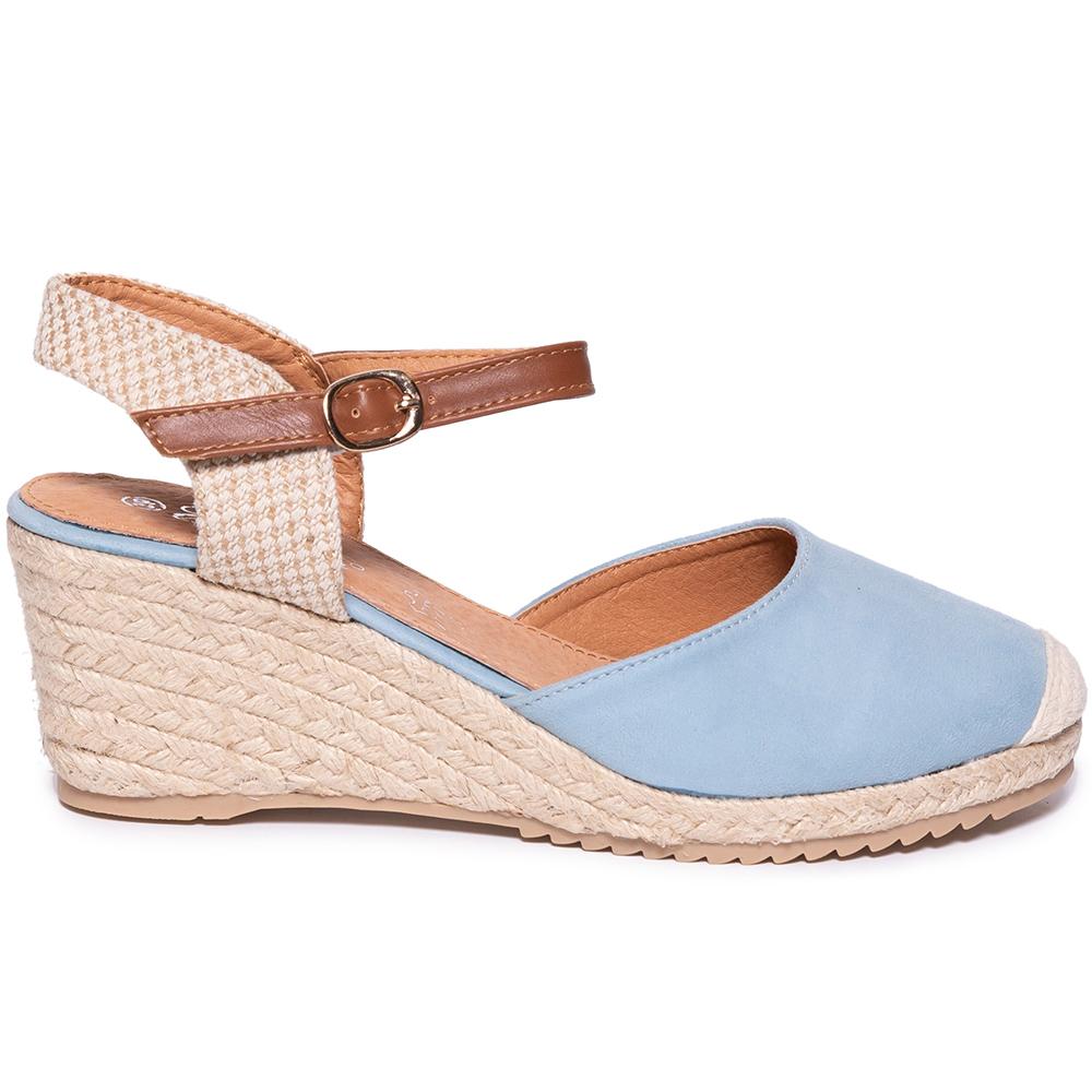 Sandale dama Heidi, Albastru, Albastru
