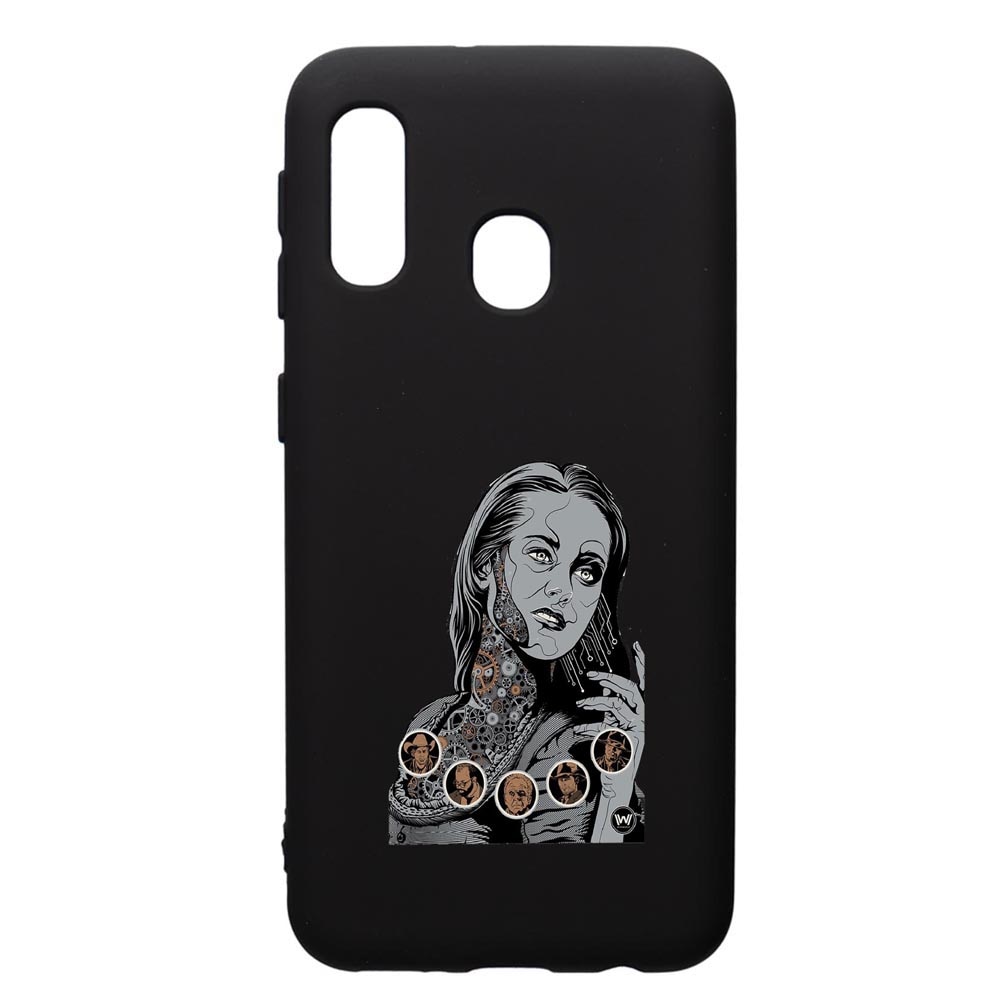Husa de protectie Samsung Galaxy A20E, Westworld, Movie, silicon, cu interiorul din material textil, protectie camera, PB680