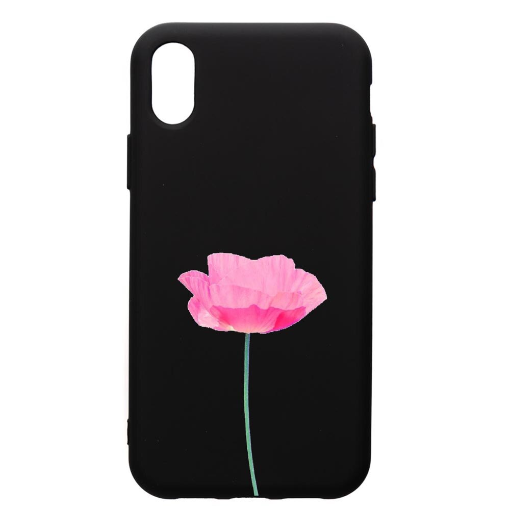 Husa de protectie Apple iPhone XS Max, One Roses - Pastel colors, silicon, cu interiorul din material textil, protectie camera, PB693