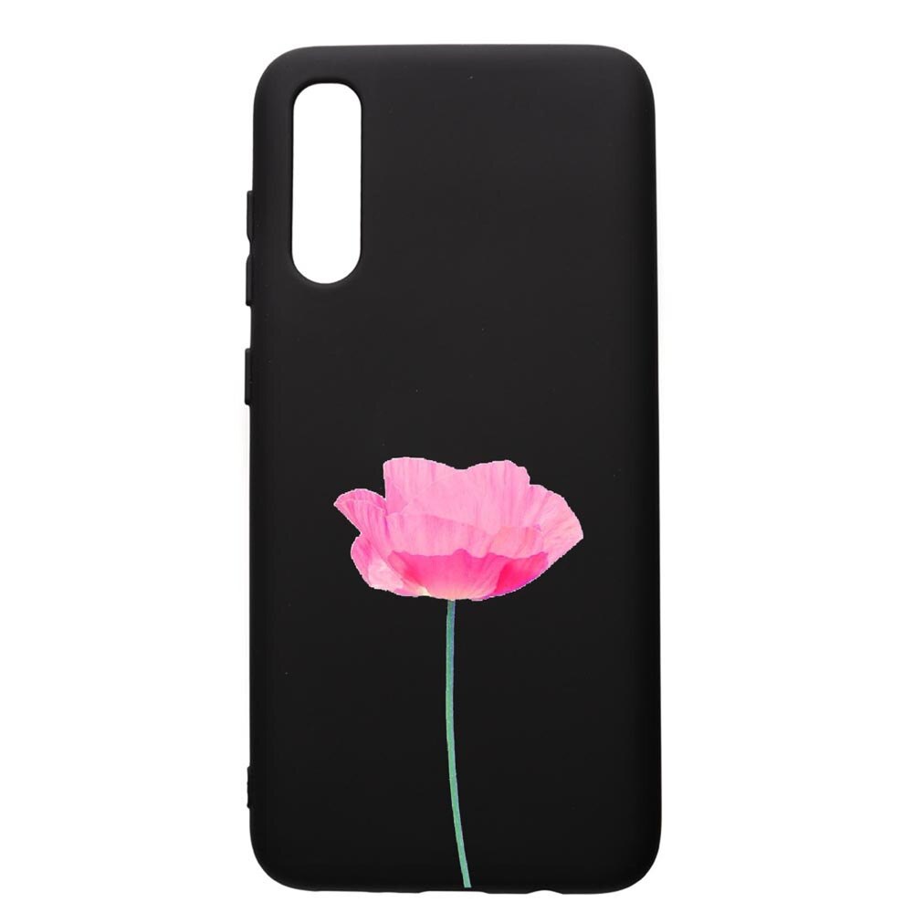 Husa de protectie Samsung Galaxy A30S, One Roses - Pastel colors, silicon, cu interiorul din material textil, protectie camera, PB693