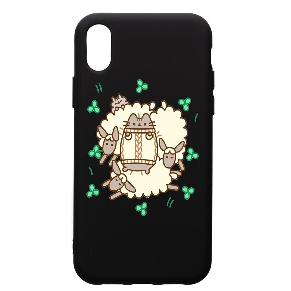 Husa de protectie Xiaomi Redmi 7A, Rabbits - Lambs, silicon, cu interiorul din material textil, protectie camera, PB692