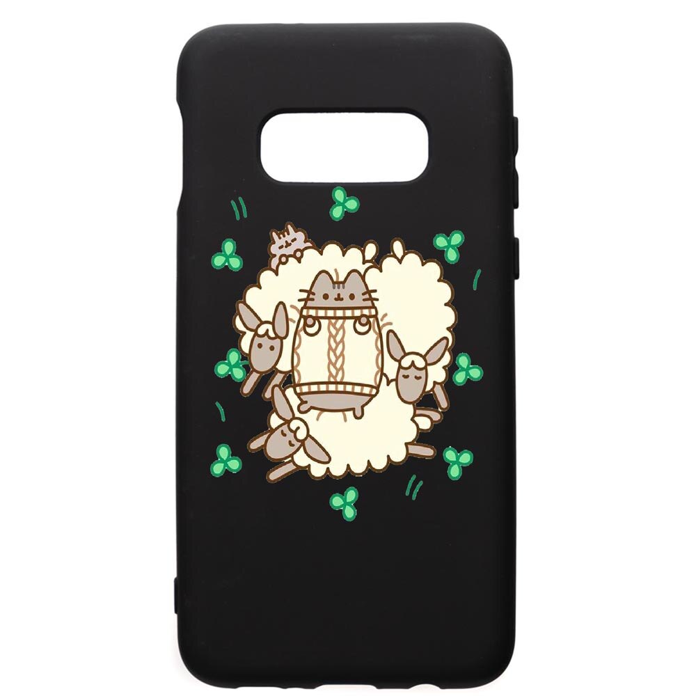 Husa de protectie Samsung Galaxy S10E, Rabbits - Lambs, silicon, cu interiorul din material textil, protectie camera, PB692