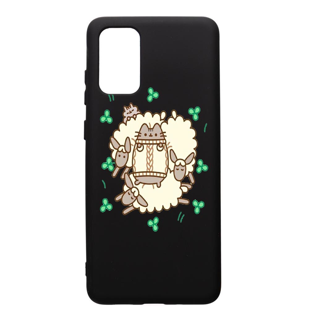 Husa de protectie Samsung Galaxy A51, Rabbits - Lambs, silicon, cu interiorul din material textil, protectie camera, PB692