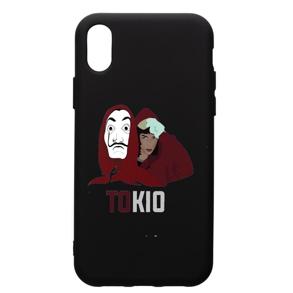 Husa de protectie Samsung Galaxy A01, La Casa De Papel - Tokyo, silicon, cu interiorul din material textil, protectie camera, PB710