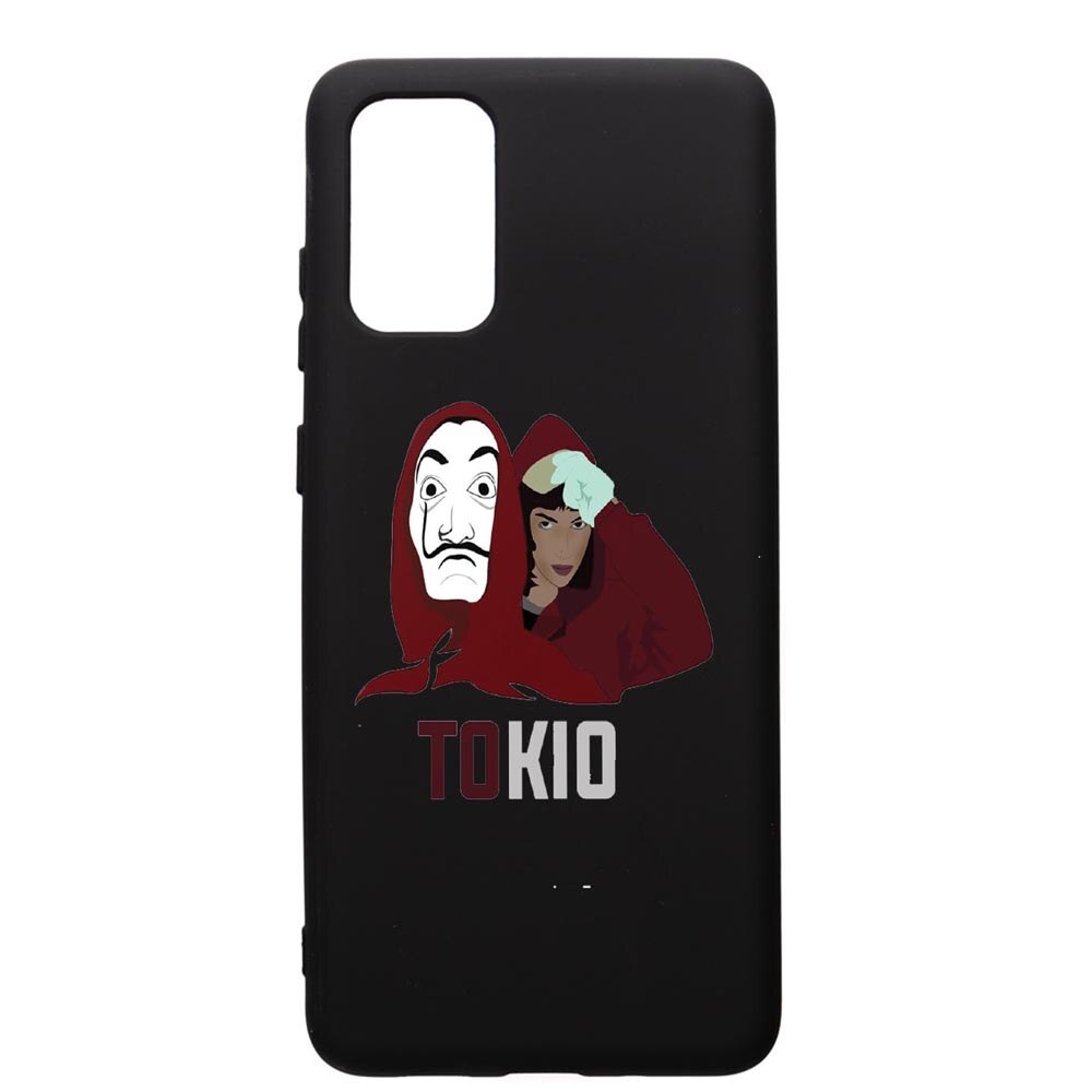 Husa de protectie Samsung Galaxy S20 Plus, La Casa De Papel - Tokyo, silicon, cu interiorul din material textil, protectie camera, PB710