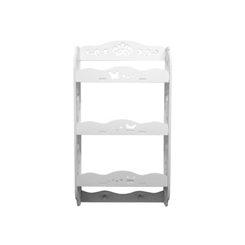 Etajera cu 3 rafturi pentru baie, D126 PVC, 37*65*14 cm Etajera cu 3 rafturi pentru baie, D126 PVC, 37*65*14 cm