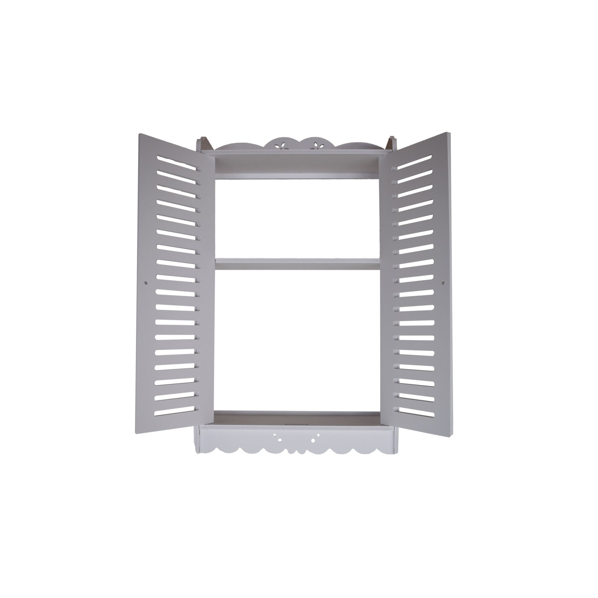 Dulapior cu trei rafturi si cuier, D131Pvc, 35*58,5*14 cm