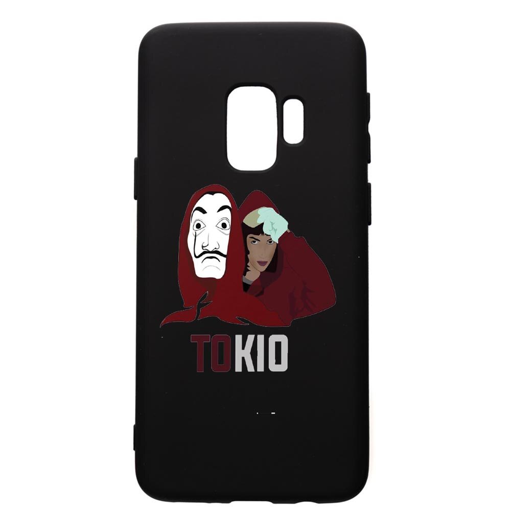 Husa de protectie Samsung Galaxy S9, La Casa De Papel - Tokyo, silicon, cu interiorul din material textil, protectie camera, PB710