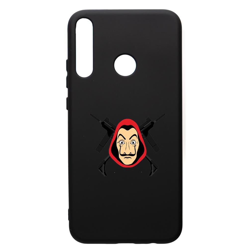 Husa de protectie Huawei P40 Lite E / Y7p, La Casa De Papel, silicon, cu interiorul din material textil, protectie camera, PB714