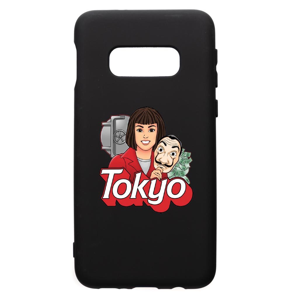 Husa de protectie Samsung Galaxy S10E, La Casa De Papel - Tokyo, silicon, cu interiorul din material textil, protectie camera, PB717