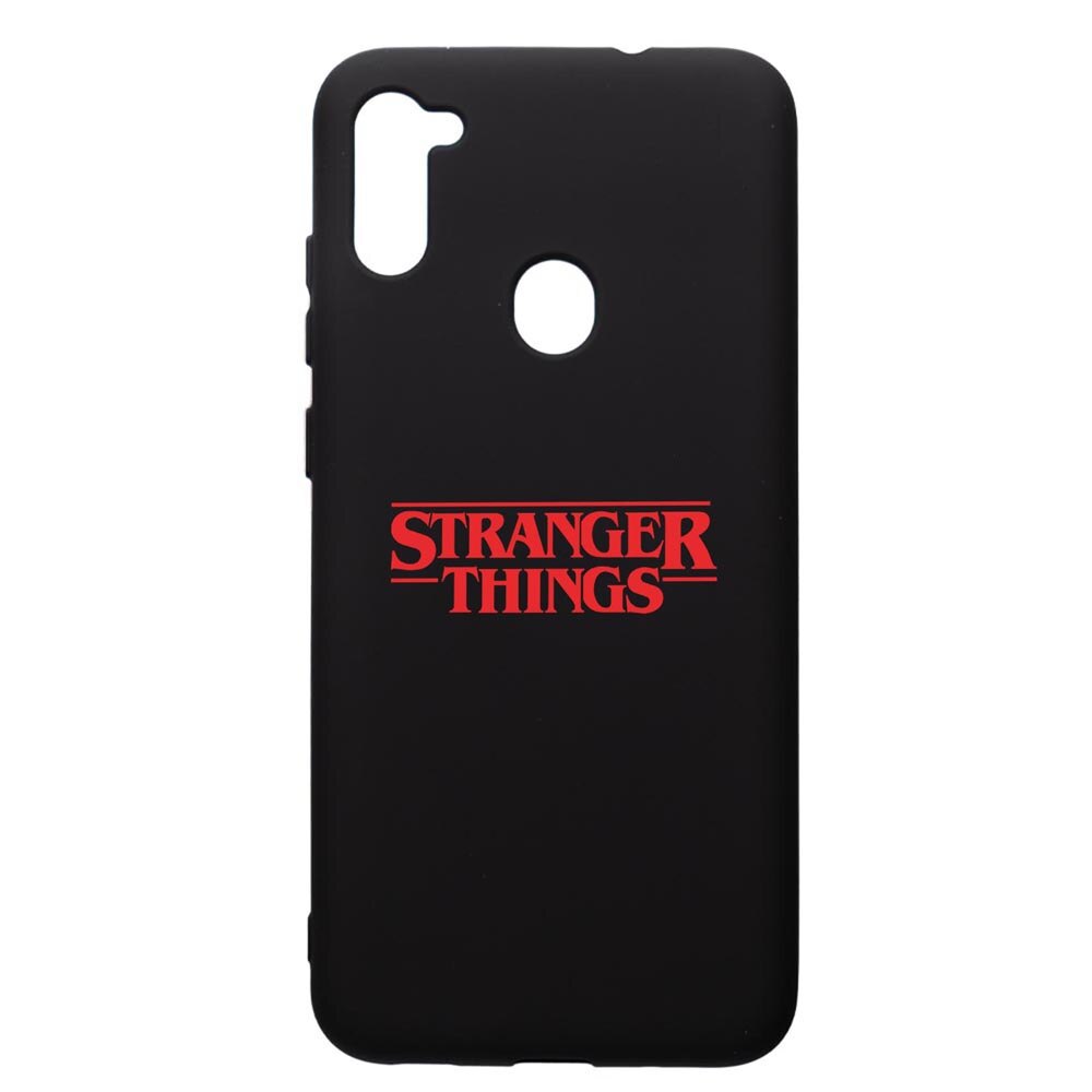 Husa de protectie Samsung Galaxy A11, Stranger Things, silicon, cu interiorul din material textil, protectie camera, PB721