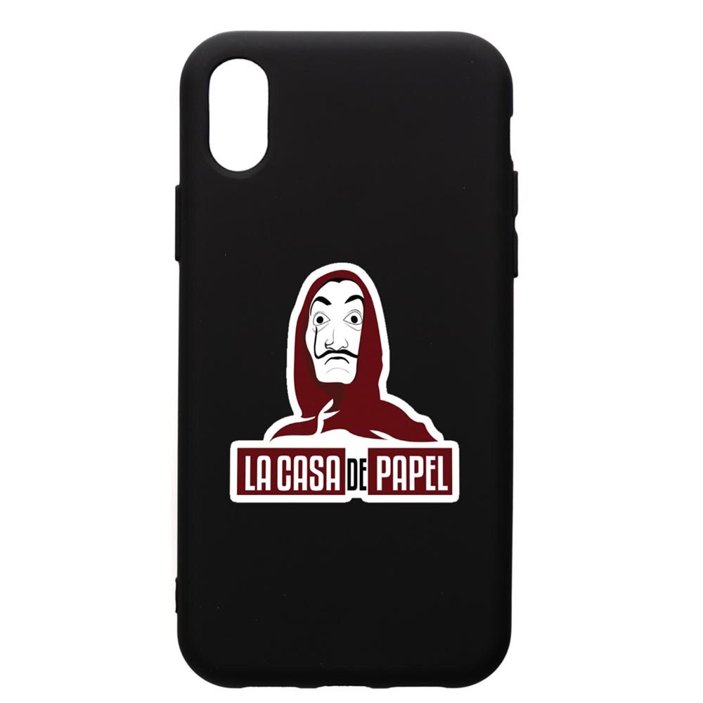 Husa de protectie Apple iPhone XR, La Casa De Papel, silicon, cu interiorul din material textil, protectie camera, PB719