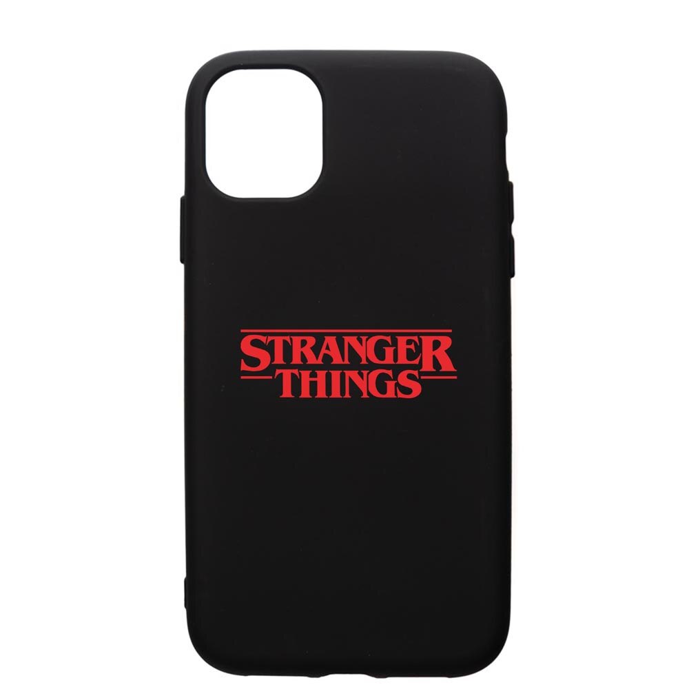 Husa de protectie Apple iPhone 11, Stranger Things, silicon, cu interiorul din material textil, protectie camera, PB721
