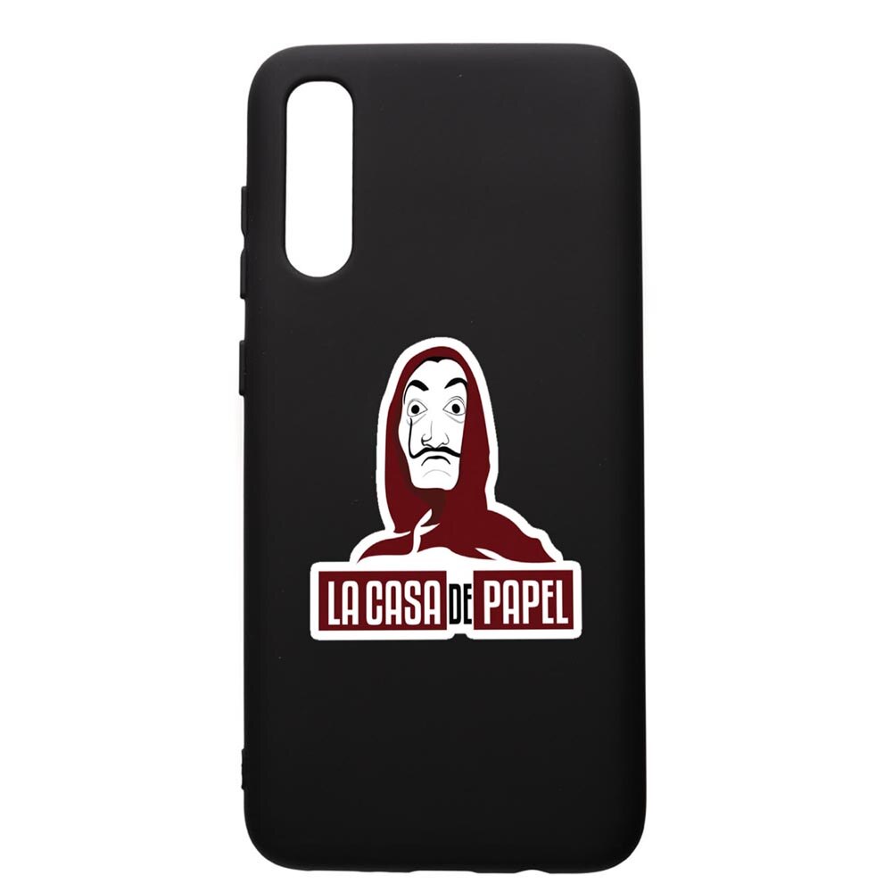 Husa de protectie Samsung Galaxy A70, La Casa De Papel, silicon, cu interiorul din material textil, protectie camera, PB719