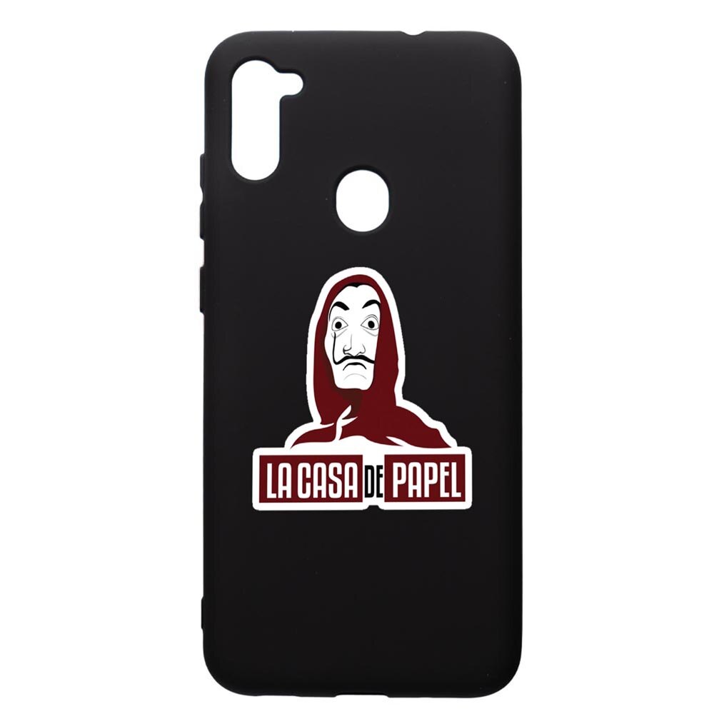 Husa de protectie Samsung Galaxy A11, La Casa De Papel, silicon, cu interiorul din material textil, protectie camera, PB719