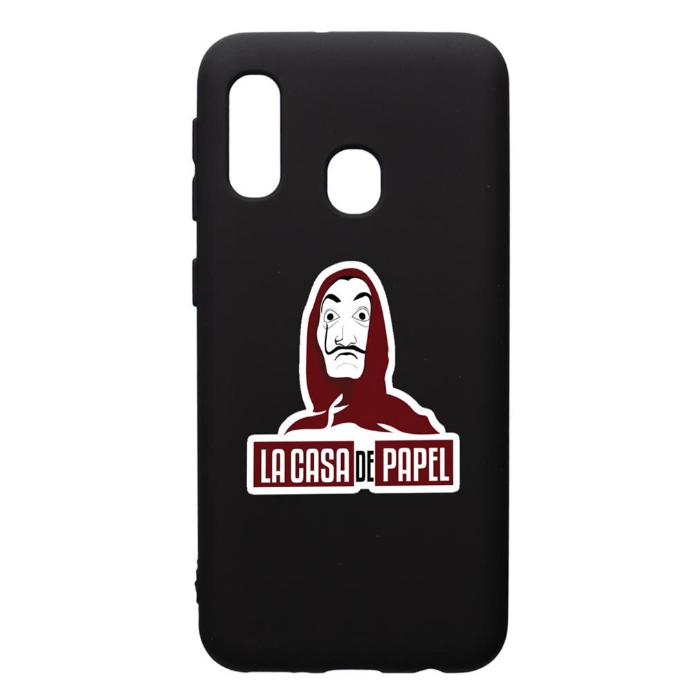 Husa de protectie Samsung Galaxy A20E, La Casa De Papel, silicon, cu interiorul din material textil, protectie camera, PB719