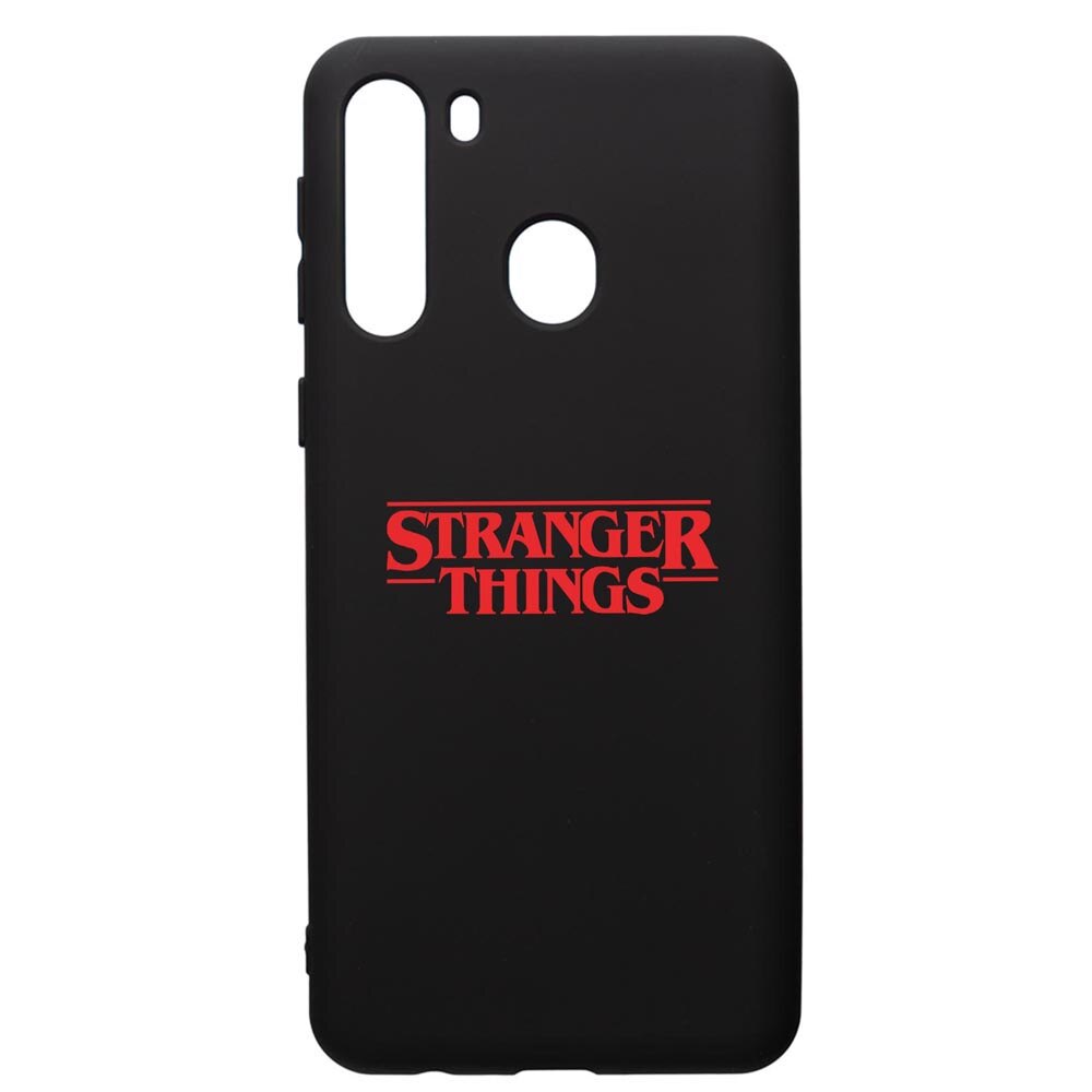 Husa de protectie Samsung Galaxy A21S, Stranger Things, silicon, cu interiorul din material textil, protectie camera, PB721