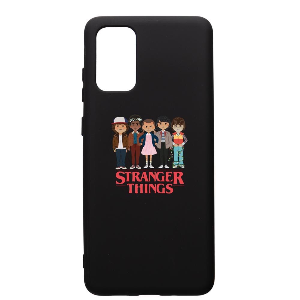 Husa de protectie Samsung Galaxy A71, Stranger Things, silicon, cu interiorul din material textil, protectie camera, PB722