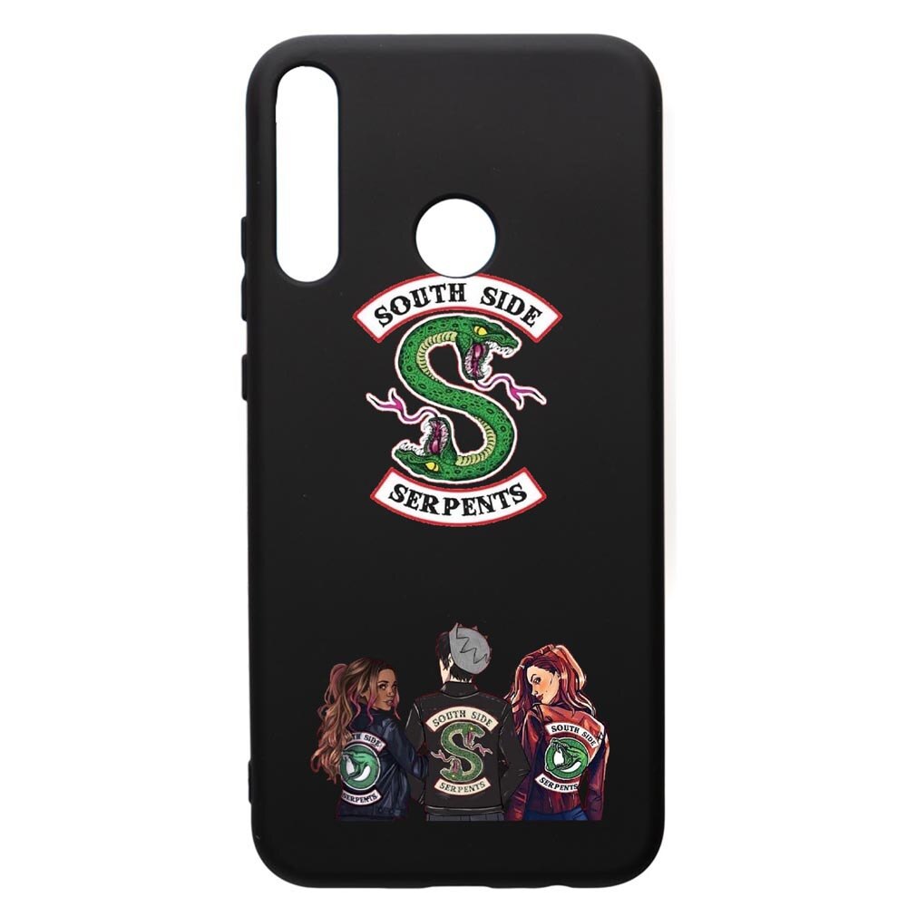 Husa de protectie Huawei P40 Lite E / Y7p, Riverdale, silicon, cu interiorul din material textil, protectie camera, PB723
