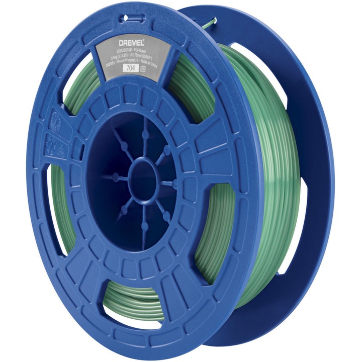 Filament Dremel, 3D, PLA 500g, Verde translucid