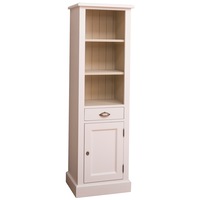 dulap baie szel-mob cu 1 usa 1 sertar cu sina 2 rafturi culoare exterior crem deschis culoare interior crem inchis dublu color 100 lemn masiv 160x49x39 cm imagen 11_0_
0