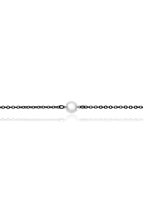 Emily Westwood, Bratara decorata cu perla de sticla, Negru