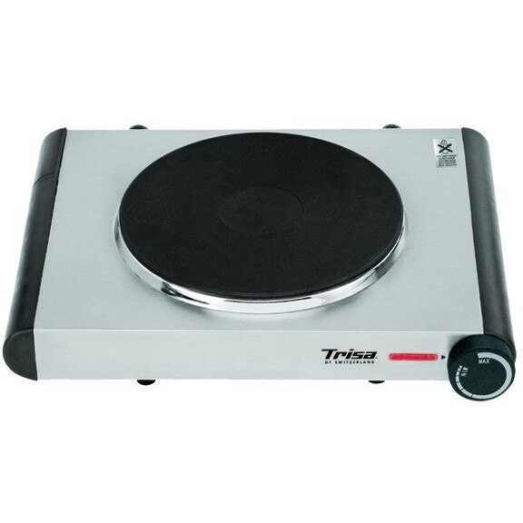 Plita electrica Trisa Speady Cook 7752.75, Putere 1500 W, Culoare Alb