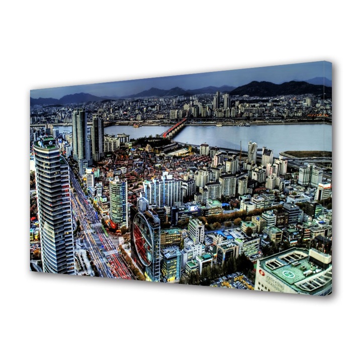Tablou Canvas Seoul Coreea de Sud, 20 x 30 cm