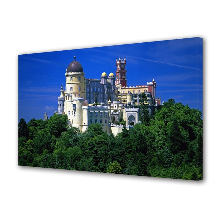 Tablou Canvas Palatul National The Pena, 70 x 100 cm