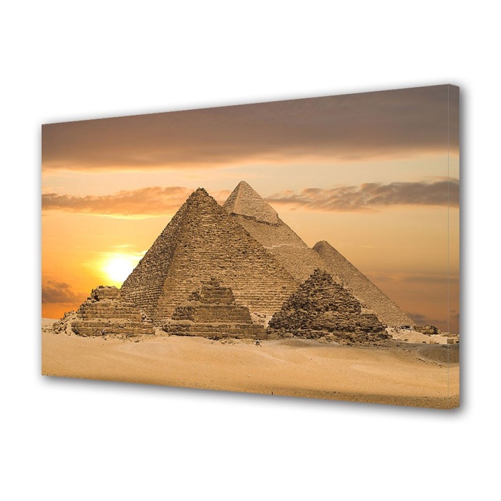 Tablou Canvas Cairo Piramide Egipt, 30 x 45 cm