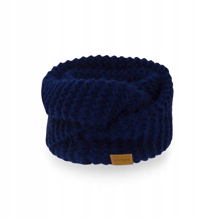 Fular circular, Nandy, pentru copii, Albastru marin, 17251-GRANATOWY