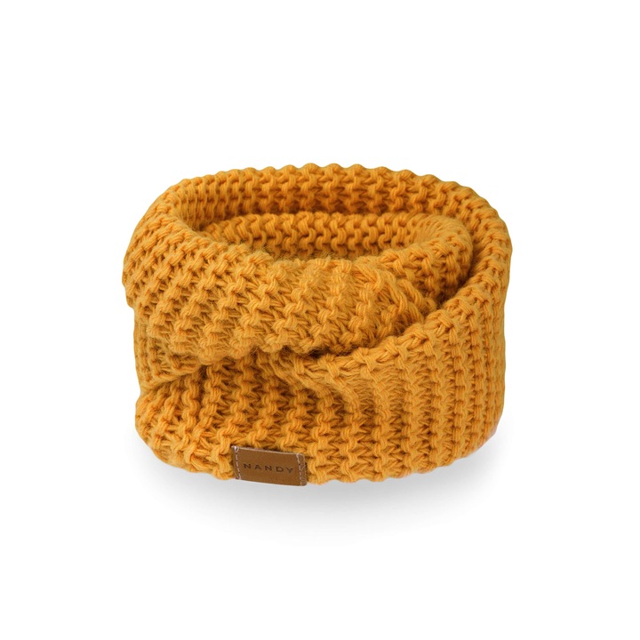 Fular circular, Nandy, pentru copii, Miere, 17251-MIODOWY
