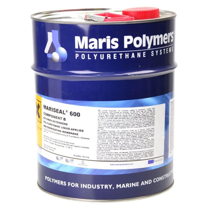 Membrana Hidroizolanta pentru Fundatii MARIS POLYMERS Mariseal 600, 5 L, Baza B