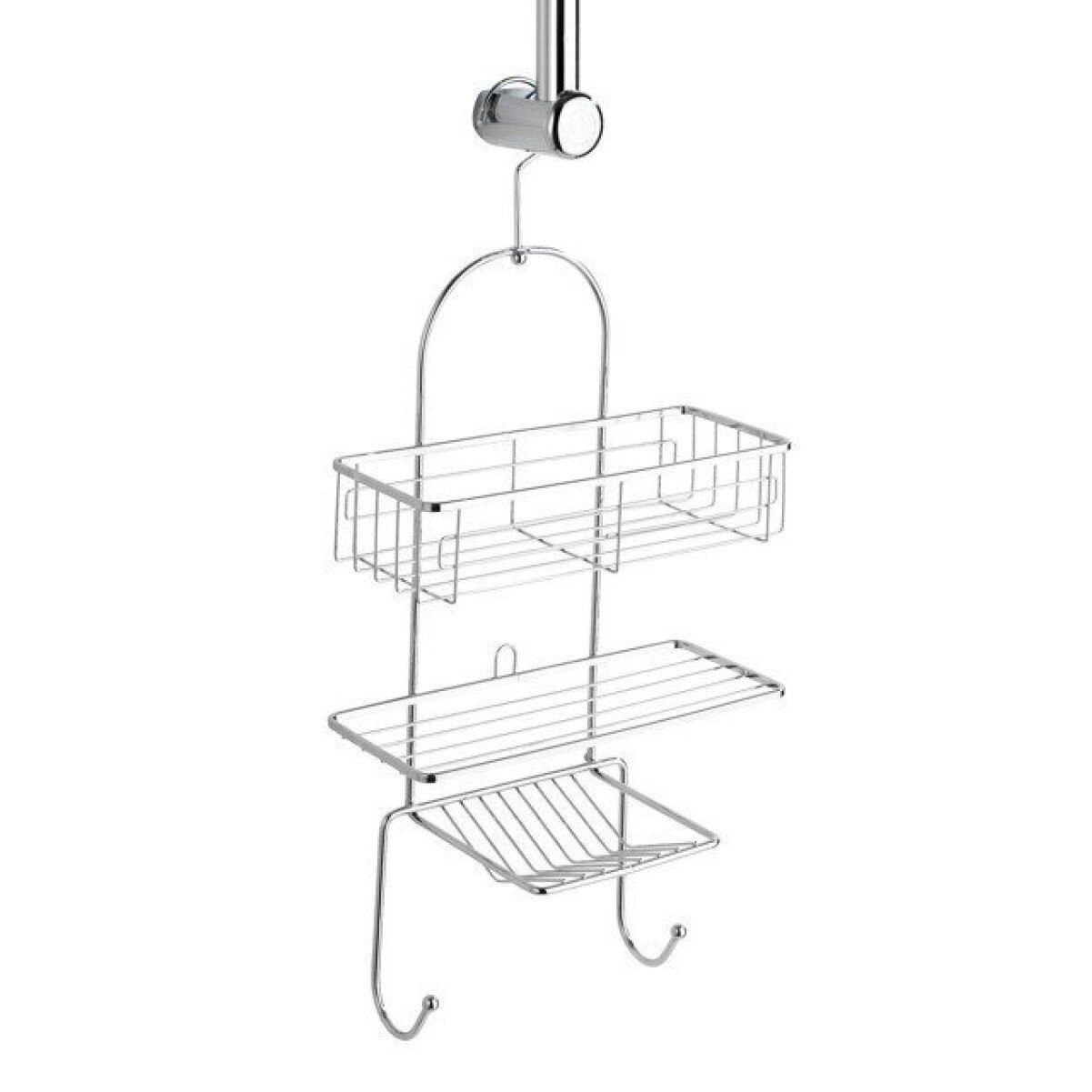 Raft pentru baie RAGUSA pentru dus, 3 niveluri, 25x11x52 cm, WENKO
