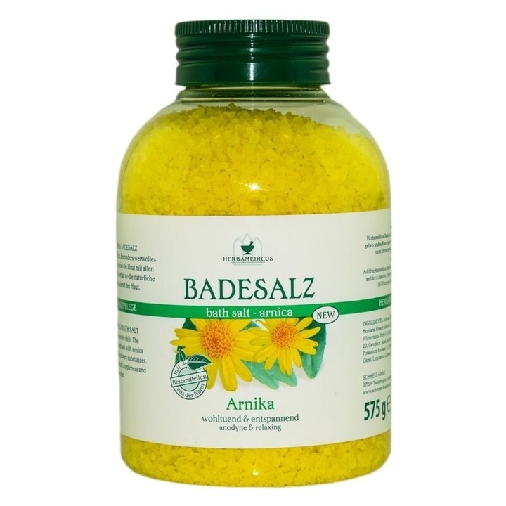 Sare de baie cu extract de arnika, 575g