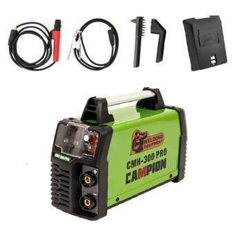 Aparat de sudura Profesional Campion CMH-300PRO, 10-300 A, Protectie termica, Monofazat, Complet accesorizat, Electrozi 1.6 - 5 mm, 220V Aparat de sudura Profesional Campion CMH-300PRO, 10-300 A, Protectie termica, Monofazat, Complet accesorizat, Electrozi 1.6 - 5 mm, 220V