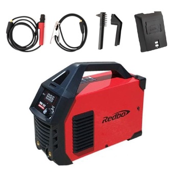 Aparat de sudura Profesional Redbo 325, 10-325 A, Protectie termica, Monofazat, Complet accesorizat, Electrozi 1.6 - 5 mm, 220V Aparat de sudura Profesional Redbo 325, 10-325 A, Protectie termica, Monofazat, Complet accesorizat, Electrozi 1.6 - 5 mm, 220V