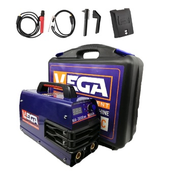 Aparat de sudura Profesional Vega 300 cu Valiza pentru Transport , 10-300 A, Protectie termica, Monofazat, Complet accesorizat, Electrozi 1.6 - 5 mm, 220V Aparat de sudura Profesional Vega 300 cu Valiza pentru Transport , 10-300 A, Protectie termica, Monofazat, Complet accesorizat, Electrozi 1.6 - 5 mm, 220V