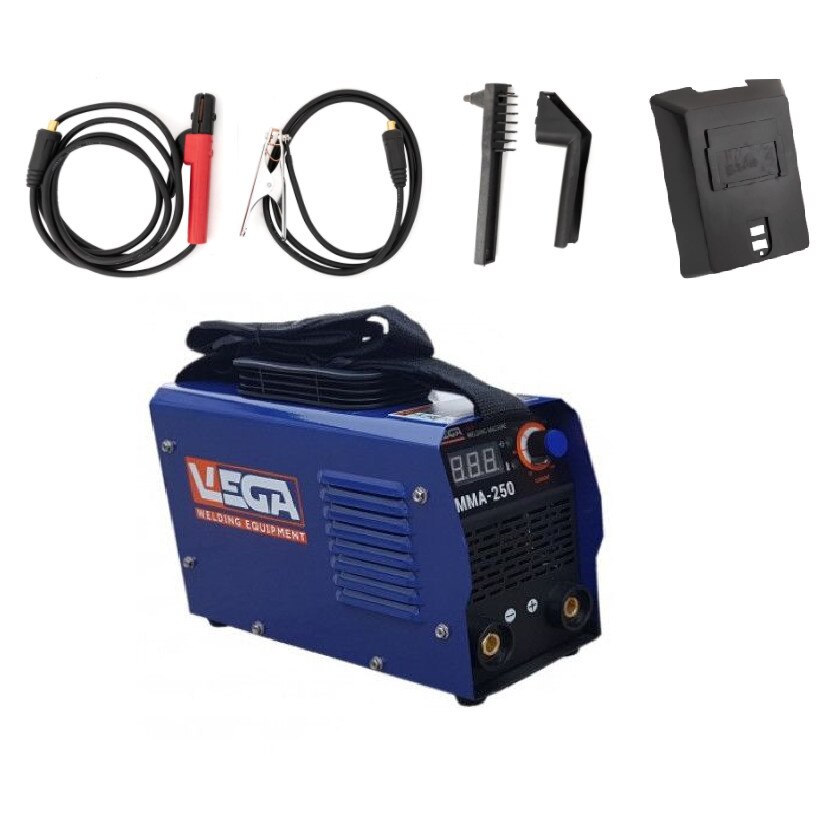 Aparat de sudura Profesional Vega 240 , 10-240 A, Protectie termica, Monofazat, Complet accesorizat, Electrozi 1.6 - 4 mm, 220V
