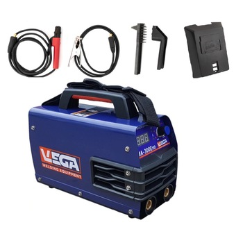 Aparat de sudura Profesional Vega 300 EVS , 10-300 A, Protectie termica, Monofazat, Complet accesorizat, Electrozi 1.6 - 5 mm, 220V Aparat de sudura Profesional Vega 300 EVS , 10-300 A, Protectie termica, Monofazat, Complet accesorizat, Electrozi 1.6 - 5 mm, 220V